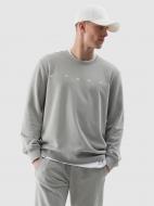 Свитшот 4F SWEATSHIRT M1009 / BLUZA M1009 4FWSS24TSWSM1009-25S р.S серый Свитшот 4F SWEATSHIRT M1009 / BLUZA M1009 4FWSS24TSWSM1009-25S р.S серый