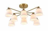 Люстра Sensio Eterra 8x40 Вт E27 золотистый LS-07654/8C-40W