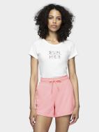 Футболка 4F D4L20-TSD251-10S р.XL белый Футболка 4F D4L20-TSD251-10S р.XL белый