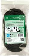Ущільнювач для віконних систем та дверей фігурний Київгума №2 12 м чорний
