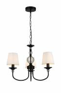 Люстра Sensio Ignara 3x40 Вт E14 черный LS-74866/3B-40W