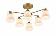 Люстра Sensio Eterra 6x40 Вт E27 золотистый LS-07654/6C-40W