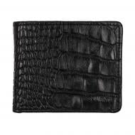 Кошелек Modo кожаный черный крокодил ХР97118M
