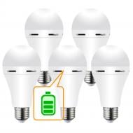 Лампа акумуляторна LED NOAS YL95-0711 5 шт/уп 7 Вт A60 E27 220 В 6500 К 59426