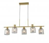 Подвес Sensio Florelle 5x40 Вт /E14 золотистый LS-321311/5LC-40W