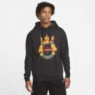 Джемпер Nike LJ M NK HOODIE PO DA6711-010 р. 2XL черный