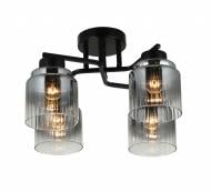 Люстра Sensio Astrion 4x40 Вт E27 черный LS-07687/4B-40W