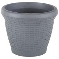 Горшок для цветов Serinova WIRE MESH №5 круглый 25 л антрацит