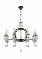 Люстра Sensio Glorian 8x40 Вт E14 черный LS-26045/8-40W