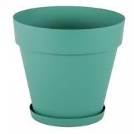 Горшок для цветов Serinova №4 YALI POT круглый 6 л зеленый