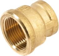 Муфта редукционная ВВ General Fittings ВР-ВР 3/4''x1/2'' латунь GF