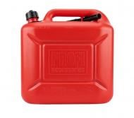 Канистра пластиковая Poputchik для топлива с лейкой (28-034-IS) 10 л