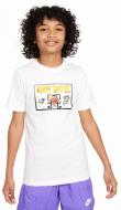 Футболка Nike K NS TEE BASKETBALL BALL FA23 FD3964-100 р.XL белый Футболка Nike K NS TEE BASKETBALL BALL FA23 FD3964-100 р.XL белый
