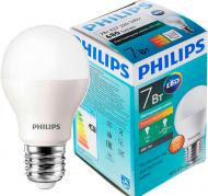 Лампа світлодіодна Philips ESS LEDBulb 7 Вт A60 матова E27 220 В 3000 К