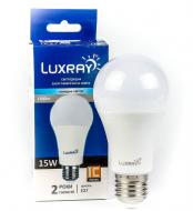 Лампа світлодіодна Luxray 15 Вт A60 матова E27 220 В 6400 К LX464-A60-2715