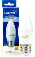 Лампа світлодіодна Luxray 7 Вт C37 матова E27 220 В 4200 К LX442-B35-2707