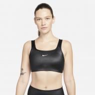 Бра Nike W NK DF SWSH SHINE BRA DD1438-010 р.S черный
