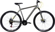 Велосипед Discovery 29"" 19"(48 см) ST Rider AM DD OPS-DIS-29-145 темно-сріблястий із жовтим