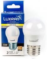 Лампа светодиодная Luxray 5 Вт G45 матовая E27 220 В 3000 К LX430-A45-2705