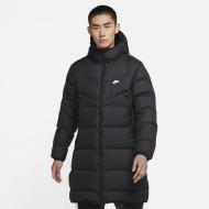 Куртка-парка чоловіча зимова Nike M NSW SF WINDRUNNER PARKA DD6788-010 р.M чорна