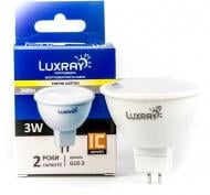 Лампа світлодіодна Luxray 3 Вт MR16 матова GU5.3 220 В 3000 К LX430-MR16-03