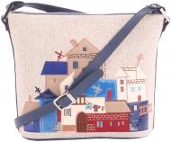 Сумка женская Alba Soboni 160101 лен бежевый Сумка женская Alba Soboni 160101 лен бежевый