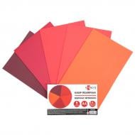 Набір із фоамірану Santi EVA 20x30 см відтінки червоного