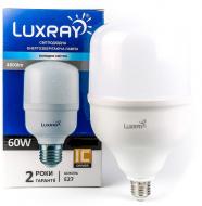 Лампа світлодіодна Luxray 60 Вт T140 матова E27 220 В 6400 К LX464-T140-2760