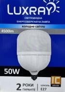 Лампа светодиодная Luxray 50 Вт T140 E27 220 В 6400 К LX464-T140-2760
