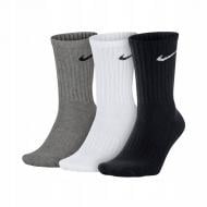 Носки Nike EVERYDAY CUSHIONED 3P SX7664-964 р.38-42 черно-серо-белый 3 пари шт.