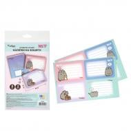 Набор наклеек на тетради YES Pusheen 8 шт. 955505
