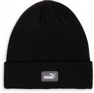 Шапка Puma PUMA Classic Cuff Beanie Jr 02589401 р.one size черный