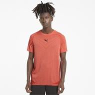 Футболка Puma TRAIN TECH EVOKNIT SS TEE 52011123 р.L оранжевый