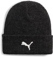 Шапка Puma CLASSICS ELEVATED BEANIE 02549501 р.one size черный