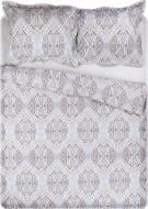 Комплект постільної білизни Exclusive Light 1,5 бежевий із блакитним La Nuit