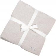 Плед Шахматка 130x160 см светло-бежевый Jenadin