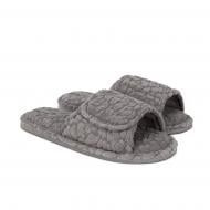 Тапки домашние Twins HS-VL махровые ANNA 13972 р.40 серый