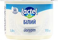 Йогурт Lactel білий 3% 115 г
