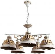 Подвес Arte Lamp CHIESA A2814LM-5WG 5x60 Вт E27 белый/золотой