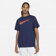 Футболка Nike M NSW TEE SWOOSH 12 MONTH DB6470-410 р.L синий Футболка Nike M NSW TEE SWOOSH 12 MONTH DB6470-410 р.L синий