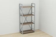 Этажерка Ferrum-decor Конект 120x60x28 см Дуб сонома (XK00215) Этажерка Ferrum-decor Конект 120x60x28 см Дуб сонома (XK00215)