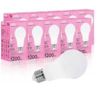 Лампа світлодіодна Evro Lights A-12-4200-27 10 шт./упак 12 Вт A60 E27 220 В 4200 К 58947