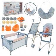 Ігровий набір Shantou Пупс в одязі з аксесуарами 85801