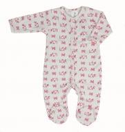 Человечек для девочки Bambinelli р.68 белый с рисунком