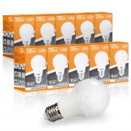 Лампа світлодіодна Evro Lights A-8-4200-27 10 шт./упак 8 Вт A60 E27 220 В 4200 К 58943