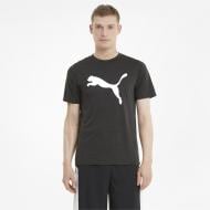 Футболка Puma TRAIN FAV HEATHER CAT SS TEE 52013907 р.S черный
