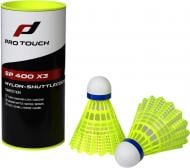 Волан для бадминтона Pro Touch SP 400 желтый 416968-181 3 шт./уп.