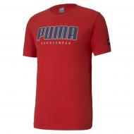 Футболка Puma ATHLETICS Tee 58345011 р.XL красный