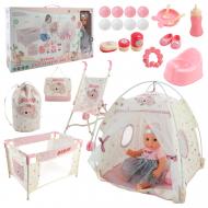 Ігровий набір Shantou Пупс в одязі з аксесуарами 85886
