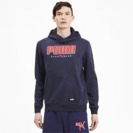 Джемпер Puma ATHLETICS Hoodie 58345606 р. M синий Джемпер Puma ATHLETICS Hoodie 58345606 р. M синий